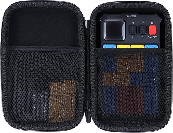 Storage Case Compatible with GiiKER Super Slide Puzzle Original 500+ Challenges Brain Teaser Puzzle (Black Case)
