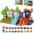 Magnetic Blocks, 1-inch Size Building Toys,Magnetic Cubes Building Blocks Toys for Halloween Christmas Birthday Gift - STEM Sensory Toys for 3+ Years Old Girl Boys