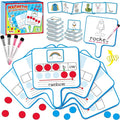 Aizweb Phonemic Awareness,Speech Therapy Magnetic Dry Erase Board Phonics Game, Elkonin Box Preschool Kindergarten Classroom Must Have,Letter Sound Science Reading Manipulative Homeschool Supplies