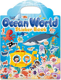 Reusable Sticker Book for Toddlers 2-4 Years, Stickers for Kids, Toddler Craft Activities, Toddler Travel Toys Ages 2+ Boy Girl Birthday Gifts
