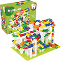 Hubelino Mega Building Box - Deluxe 585 Piece Marble Run Playset (Made in Germany)
