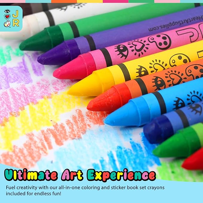Bright Stripes Richard Scarry Busy World Art on The Go Travel Kit for Kids| Preschool Coloring & Activity Set Ages 3+| 50 Pages,Stickers & Crayons|Creative On-The-Go Fun for Toddlers & Young Children