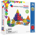 MAGNA-TILES microMAGS 70-Piece Deluxe Magnetic Construction Set, The Original Magnetic Building Brand