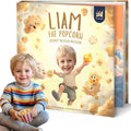 ELFINK Personalized Children Story Books - Popcorn Kingdom Adventures - Customized Name & Photo - Baby Gifts - Children Bedtime Story (Soft Cover)