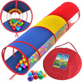Playz Extra-Large Play Tunnel for Toddlers 1-3 Years – Pop-Up Baby Crawl Tube, Sensory Activity, Indoor & Outdoor Kids Toy, Collapsible for Easy Storage