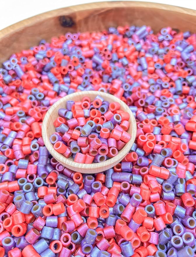 2 Cups of Valentine's Day Ditalini Pasta Sensory Bin Filler for Sensory Table