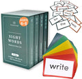 400 Essential Reading Sight Words | Ages 6-8 | Kindergarten - 2nd Grade Classroom Curriculum | Build Vocabulary & Reading Skills | Brainstrong Premium 4-Level Box Set | 200 Flashcards