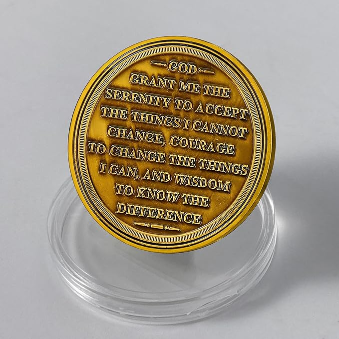 Animal Series Sobriety Coin (Triangular Eagle)