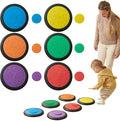 Stepping Stones – Indoor & Outdoor Obstacle Course Toys for Kids – Montessori Sensory & Motor Skill Development, Coordination & Active Play – Textured Educational Play Set