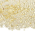 Iridescent Glass Tiny Bubble Beads, 0.4-3mm 10g No Hole Micro Mini Round Deep Yellow Water Droplets Beads - Applications: for Resin Filler, Nail Art, Dollhouse Bath Tub
