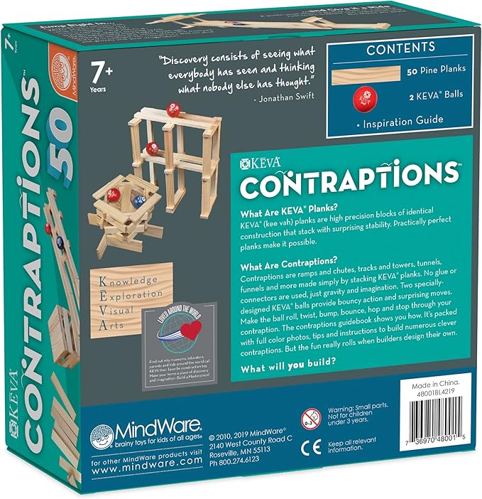KEVA Contraptions 50 Plank Set