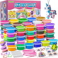 ESSENSON Air Dry Clay Kit, 66 Colors Modeling Magic Clay DIY Jewelry Making, Crafts School Projects, Ideal Party Favors Craft Gift for Kids