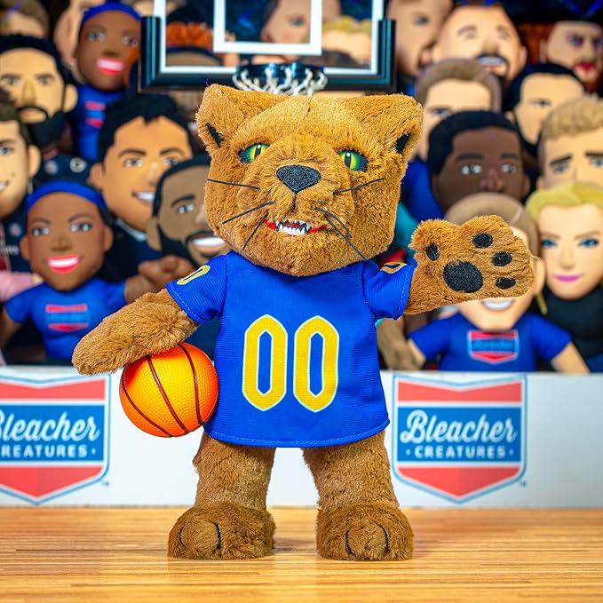 Bleacher Creatures Pittsburgh Panthers ROC The Panther 10" Mascot Plush Figure - A Mascot for Play or Display