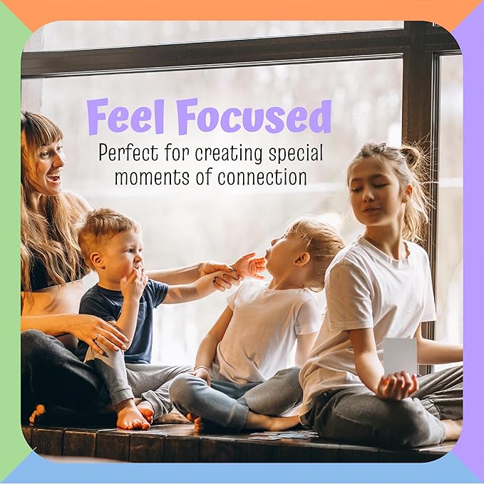 Breathing Exercise Cards for Kids -Montessori Flash Cards for Mindfulness Calm Down Corner Kit- Breathing Exercises for Anxiety Relief-