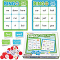 Sight Words Bingo Game for Kindergarten, Learn to Read Sight Word Cards, Word Games for Kids Ages 4-8, Bingo Sight Words Level 1&2