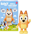 Bluey Game Hide and Seek Electronic Bingo Figure, Articulated, Musical Kids Figurines with Dance Mode, Interactive Toddler Figurine Toys for Ages 3+