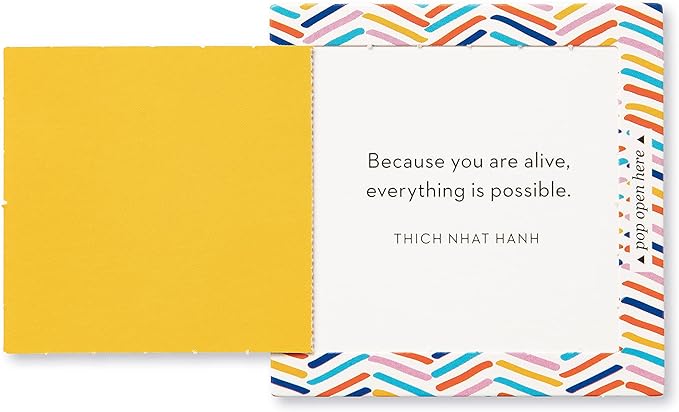 Compendium ThoughtFulls Pop-Open Cards — 2-Pack of You're Awesome, Be Happy — 60 Pop-Open Cards, Each with a Different Message Inside