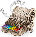 nicknack 3D Wooden Puzzles Model Kits for Adults Piano Mechanical Music Box Model Wooden Xylophone Toy