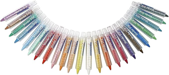 Wonder Stix Pastel Colors Dustless Chalk Crayon 24 pack