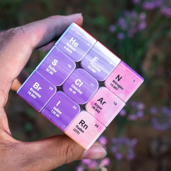 Cuberspeed Periodic Table 3x3 Speed Cube Puzzle Magic Cube 3x3x3 Puzzle