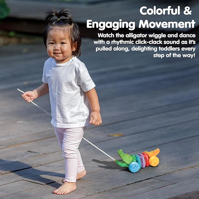 PlanToys® Move & Groove Starter Bundle – Wooden Baby Activity Set | Montessori Push Pull Toy for Infants & Toddlers | Eco-Friendly Crawling, Pushing & Rolling Toys for Motor Skill Development