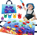 Montessori Toys for 1-2 Year Old - Toddler Fishing Game with Stacking Cups, Baby Toy 12-18 Months One Year Old Boy Girl Birthday Gift to Learn Count, Sort Colors and Shapes