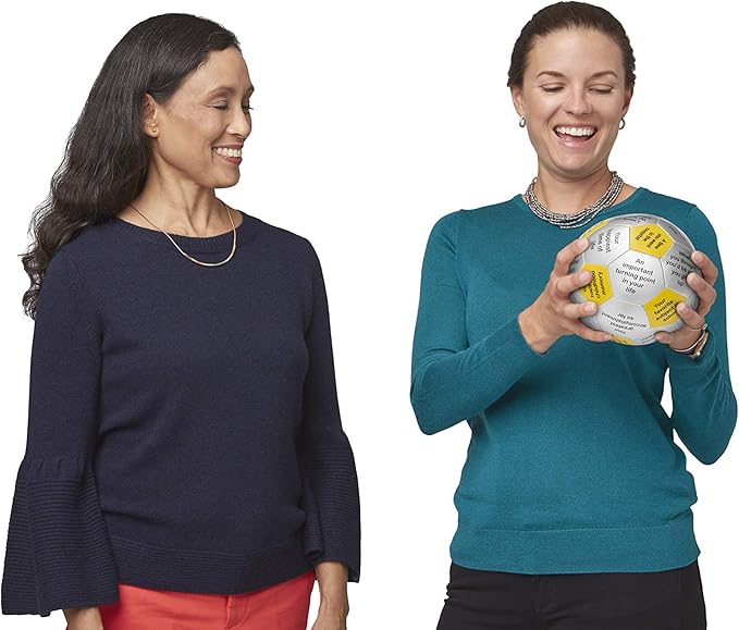 Trainers Warehouse 6" Thumball Collection, 32 Prompts for Conversation, Team Building, Relationship and Training