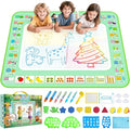 Water Doodle Mat 40 X 32 Inches Mess Free Coloring Magic Drawing Mat Toddlers Educational Toys,Birthday Christmas Gifts for 3 4 5 6 7 8 Years Old Boys Girls