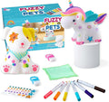 AGENTLAN Washable Pet Care Toy Set, Coloring Animal Craft, Paint Arts & Crafts Kits with Dog and Unicorn, Creative Coloring Activity Toys, Reusable Gifts for Girls and Boys Ages 3 4 5 6 7 8 9