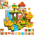 Magnetic Blocks,Magnet Building Blocks for Kids, STEM Sensory Travel Toys with Magnetic Cubes, Montessori Toddlers Educational Toys for Boys & Girls 4-8 5-7 8-12 Years Old Birthday Gifts