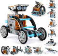 Lucky Doug Solar Power Kits Toys for Boys Ages 8-13, STEM Robot Kit Toys Gifts for Kids 8 9 10 11 12 13 Years, Educational Building Science Experiment Set Birthday for Kids Boys Girls