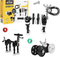 The Off Bits Erector Set: Animal Mini STEM Toys for Kids 6+, Toy Building Sets with Nuts & Bolts, STEM Building Toys Gifts for Boys and Girls (Black Zebra)