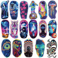 Cosmic Space Temporary Tattoos for Adults and Kids, 77 Sheets Colorful Astronaut Planet Galaxy Fantasy Art Designs Fake Tattoo for Men and Women