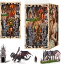 Book Nook Kit - DIY Miniature House Dollhouse Kit for Adults and Teens, Booknook Tiny House Bookshelf Decor 3D Wooden Puzzle, Gifts for Family, Friends (Sleeping Beauty)