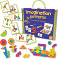 MindWare Imagination Patterns- Creative, Magnetic Play with Patterned Shapes!