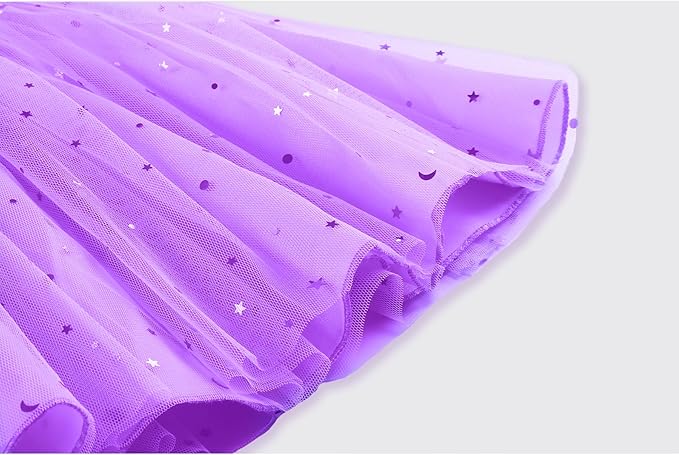 Princess Cape Set for Little Girl, 11PCS Princess Dress Up Clothes Cape Clock with Skirt for Girl 3-8 Birthday Gift
