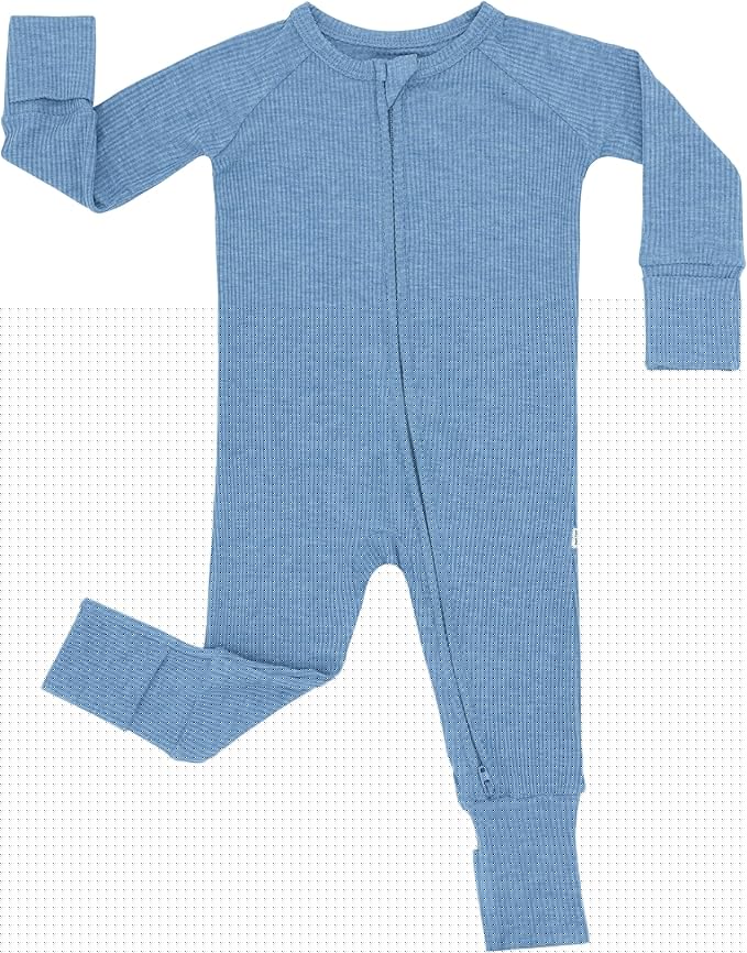 Little Sleepies Pajamas for Baby Boys & Girls, Viscose from Bamboo Baby Pajamas, Preemie & Newborn Sleepers, 2-Way Zipper PJs