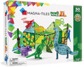 MAGNA-TILES Dino World XL 50-Piece Magnetic Construction Set, The ORIGINAL Magnetic Building Brand