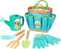 BLUEY Gardening Set | Quality Garden Tool Kit for Kids and Toddlers | Includes Watering Can, Gloves, Two Shovels, Rake and Tote Bag