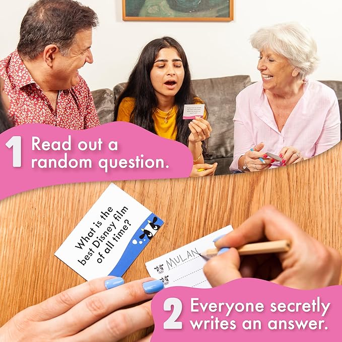 Herd Mentality: Udderly Funny Family Board Game | Easy & Fun for Big Groups of 4-20 Players | Includes 20 Extra Exclusive Questions