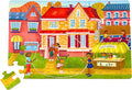 Upbounders- Fun Outside 48 Piece Floor Puzzle, Multicultural Beginner Jigsaw Puzzle with African American Children Boys Girls at Play, Ages 4+