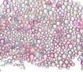 Iridescent Glass Tiny Bubble Beads, 0.4-3mm 10g No Hole Micro Mini Round Pastel Color Water Droplets Beads - Applications: for Resin Filler, Nail Art, Dollhouse Bath Tub