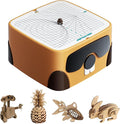 Cardboard Cutter for Kids, Safe DIY Cardboard Construction Tool Kit, Educational Craft Toy for 4+ Boys and Girls, for Creativity Projects 3D Models