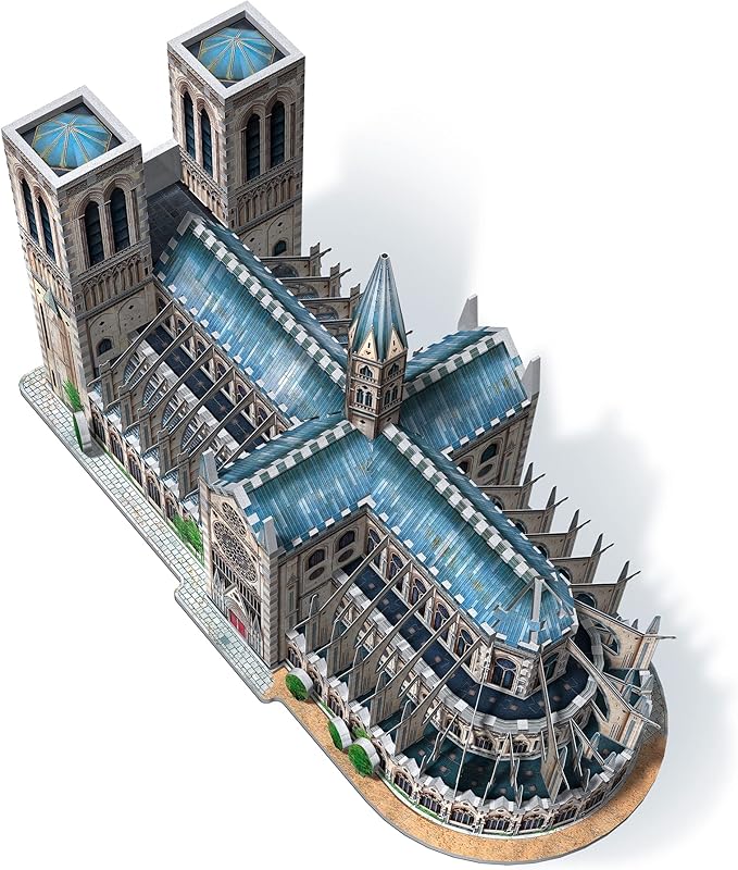 Wrebbit3D Notre-Dame de Paris 3D Puzzle | 830 Jigsaw Puzzle Pieces | Castles and Cathedrals Collection