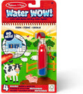Melissa & Doug Water Wow! Mess Free Coloring Book, Reusable Water-Reveal Activity Pad, On The Farm, Travel Toys, Party Favors, for Toddlers & Kids Ages 3+