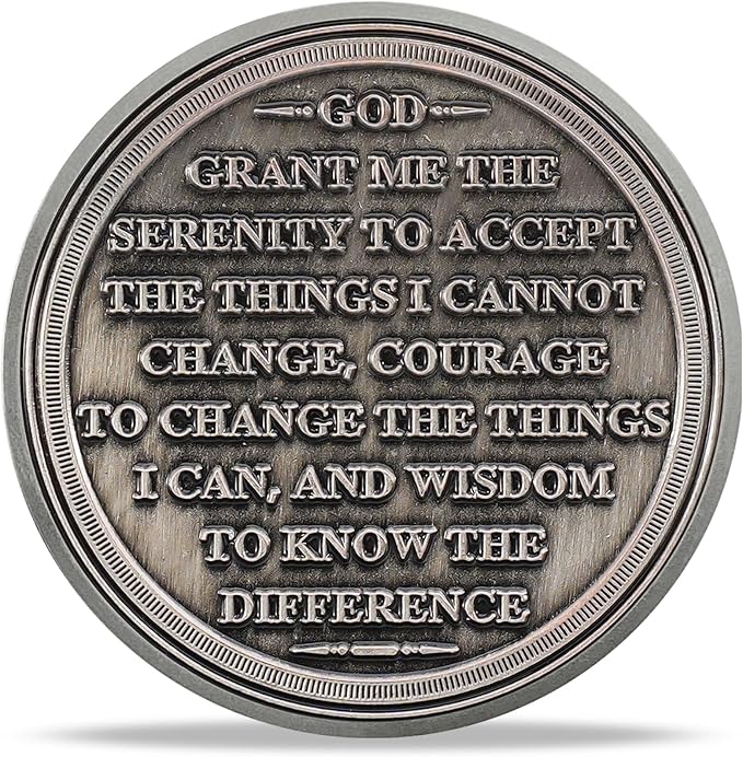 Hope Eagle Sobriety Coin Celebrating Recovery and Personal Growth with AA HA Chips and Medallions for Alcoholics Anonymous Ideal Sobriety Gifts for Women and Men