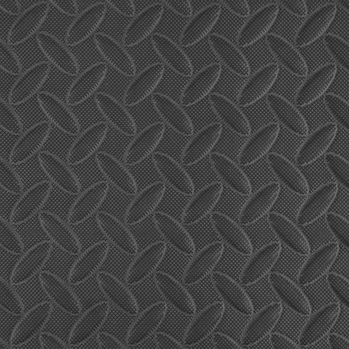 IncStores 1/2 Inch Thick Diamond Soft Foam Flooring Tiles | High-Density Interlocking Foam Tiles for Rugged Style in Your Home Gym, Playroom, and More | Black, 12 Tiles