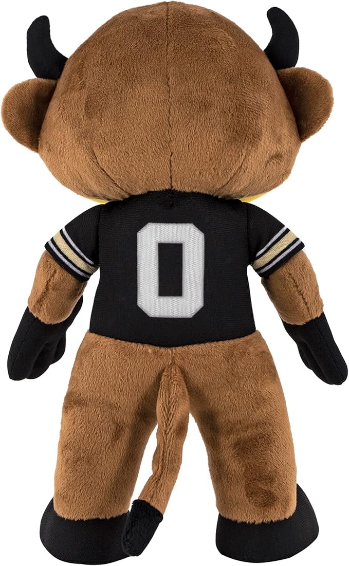 Bleacher Creatures Colorado Buffaloes Chip The Buffalo 10" Mascot Plush Figures - A Mascot for Play or Display