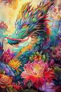 Flowers and Monsters 200-Piece Wooden Puzzle for Adults & Beginners - Relaxing Escape from Daily Life, Perfect for Family Reunion Activities & Quality Time