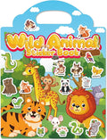 Reusable Sticker Book for Toddlers 2-4 Years, Stickers for Kids, Toddler Craft Activities, Toddler Travel Toys Ages 2+ Boy Girl Birthday Gifts